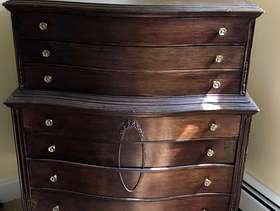 Freecycle Bureau with somewhat narrow drawers considered a "lingerie " bureau