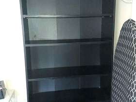 Freecycle Black Bookcase