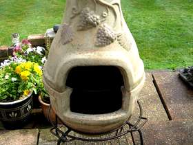 Freecycle Chiminea Barbeque