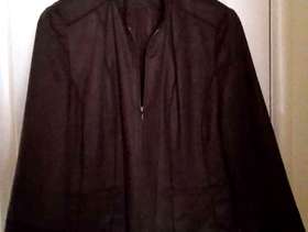 Freecycle Chocolate Faux Suede Jacket