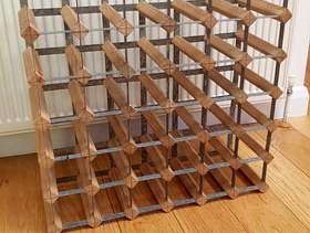 Freecycle 42 bottle wine rack (x2)