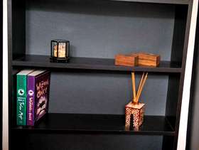 Freecycle Black Ash small Shelving unit