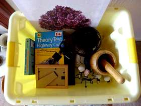 Freecycle Box Assorted Items, - please see photos