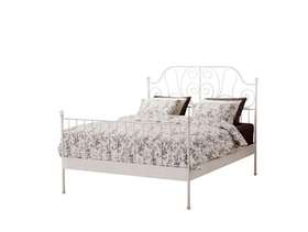 Freecycle Ikea bed frame with mattress