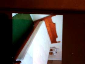 Freecycle Pine double bed