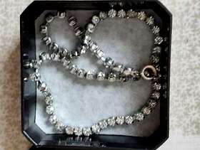 Freecycle Vintage Diamonte Child’s Necklace