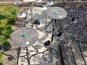Freecycle Candle holders