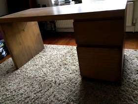 Freecycle Solid wood desk
