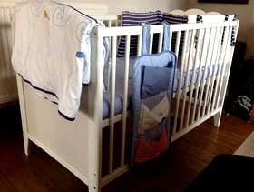 Freecycle White cot