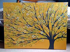 Freecycle Canvas print (with backing frame)