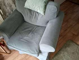 Freecycle Two seater couch plus mating chair