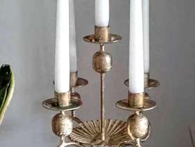 Freecycle Christmas Candelabra