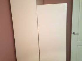 Freecycle Two white Ikea wardrobes