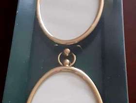 Freecycle Two New Oval Linked Gold M&S Picture Frames