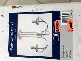 Freecycle Ceiling light fitting x2