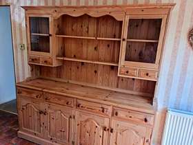 Freecycle Large pine dresser
