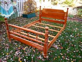 Freecycle Shabbi Chic Double Bedframe