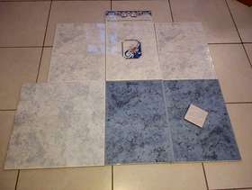 Freecycle Bathroom wall and floor tiles