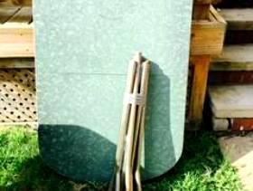 Freecycle Vintage formica table-1950's