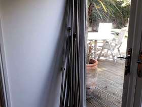 Freecycle Selection of metal curtain poles