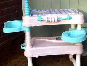 Freecycle Dolls changing table