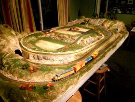 Freecycle HO gauge layout