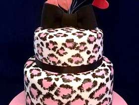Freecycle Lady/girl's 2 tier birthday cake
