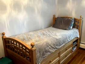 Freecycle Twin bed frame