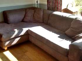 Freecycle Large Corner sofa