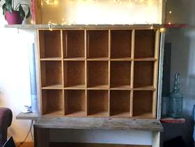 Freecycle Wooden shelving unit