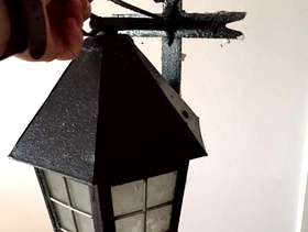 Freecycle Outside Electric Hanging Lantern