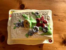 Freecycle VINTAGE COVERED CHEESE/BUTTER DISH, WEATHERBY HANLEY ROYAL FALCON WARE H ...