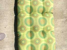 Freecycle Outdoor glider cushion