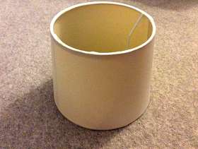 Freecycle Small White Lamp Shade