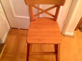 Freecycle High Back Stool