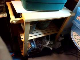 Freecycle FREE Butchers block on wheels