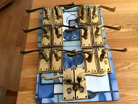 Freecycle Brass Door Handles