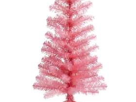 Freecycle Christmas tree, sparkly pink 3 foot tall