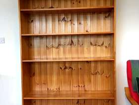 Freecycle Bookcase Solid Pine