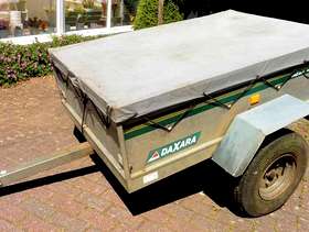 Freecycle Daxara 146 Tipping Trailer + cover, 5ft x 3 1/2 ...