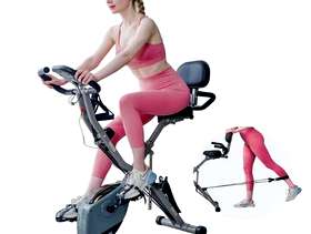 Freecycle 4-IN-1 Exercise Bike for Home Use, Folding Indoor Stationary Cycling ...