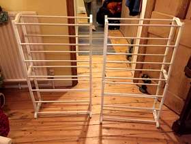 Freecycle Two Plastic Shoe racks