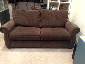 Freecycle Three seater sofa bed.