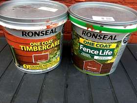 Freecycle Ronseal fence paint