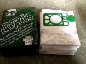 Freecycle Numatic hepa-flo filter bags