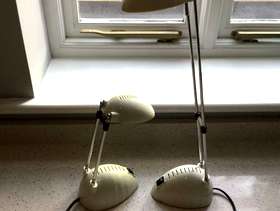 Freecycle Two retractable Ikea desk lamps