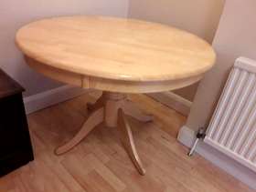 Freecycle Pine table