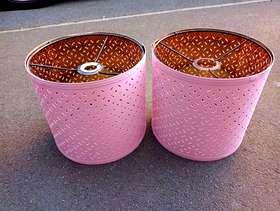 Freecycle Set of 2 light shades
