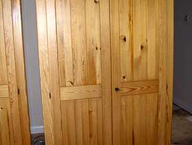 Freecycle Two pine wardrobes