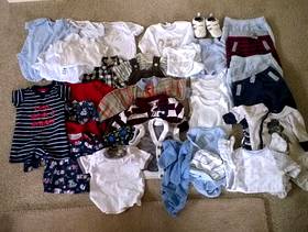Freecycle Newborn Baby Boy bundle